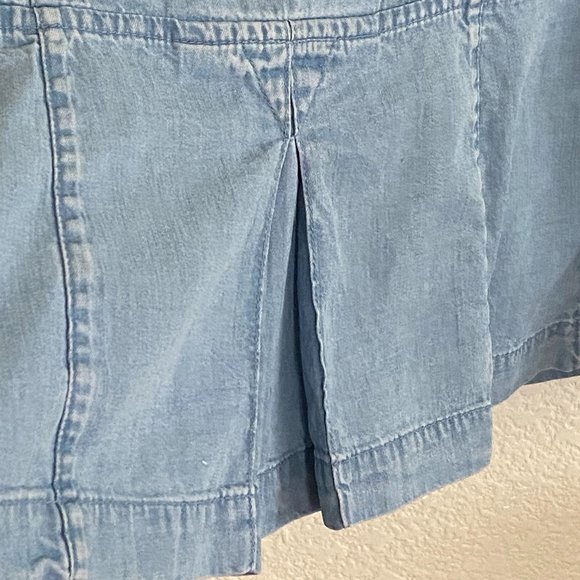Vintage EMMA JAMES Chambray with Pleated Back - Picture 14 of 14
